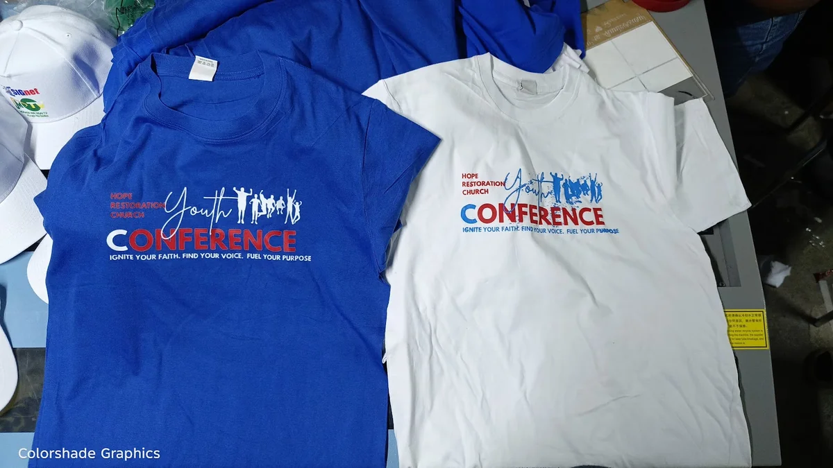 A branded round-neck t-shirt
