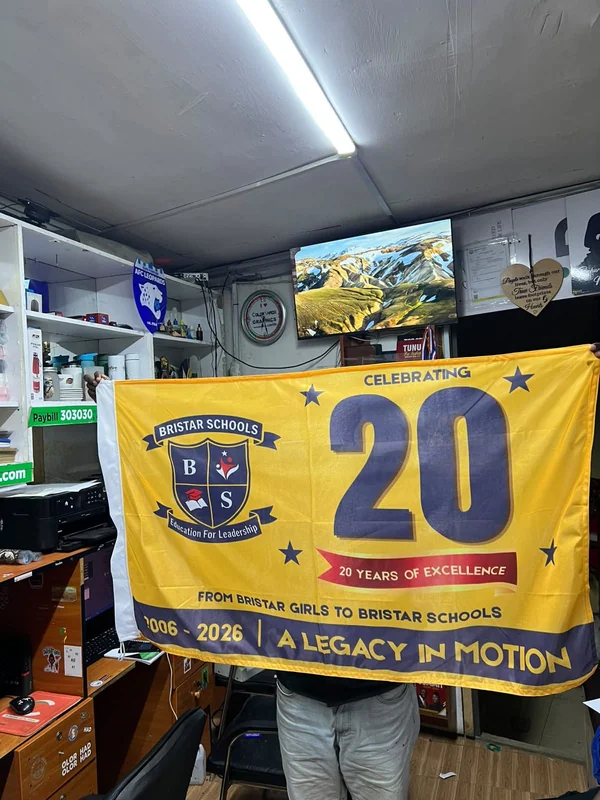 Flag printing detail