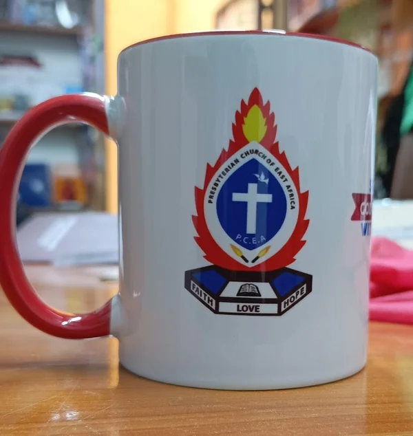 Two-tone custom mug