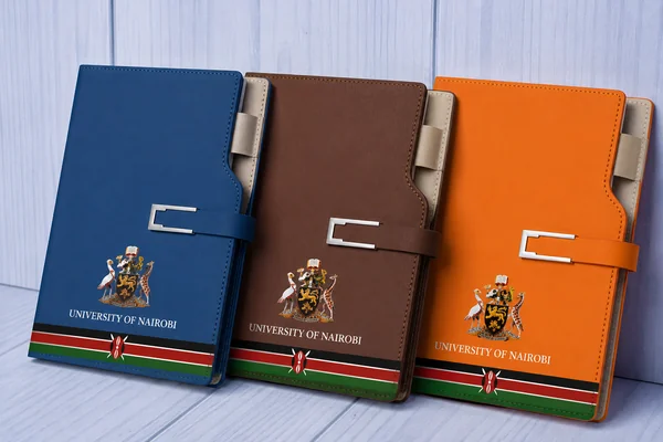 Curved gift notebook