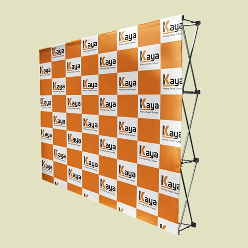 Media backdrop banner