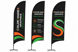 Telescopic Feather Banners