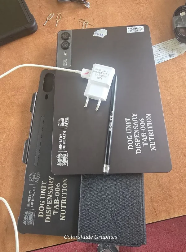Asset tagging ÔÇö tablet