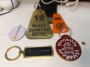 Engraved Keyholders