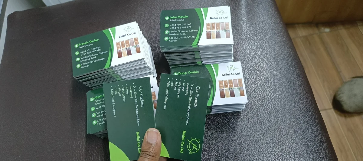 Business Stationery Specifications & Pricing — proof 1