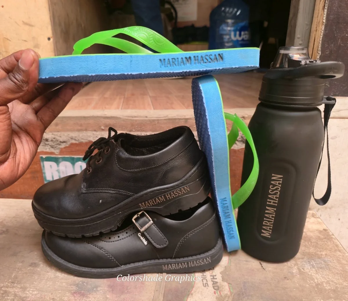 Shoe marking for back-to-school security